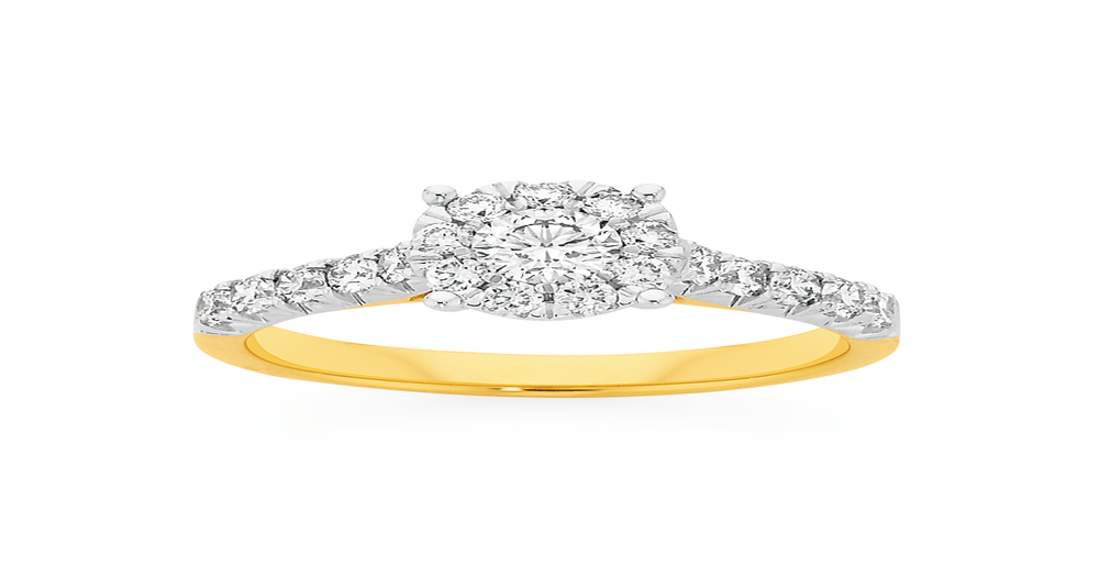 18ct Gold Diamond Ring | Angus & Coote