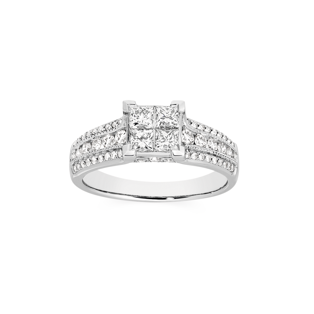 Princess cut deals diamond ring zales