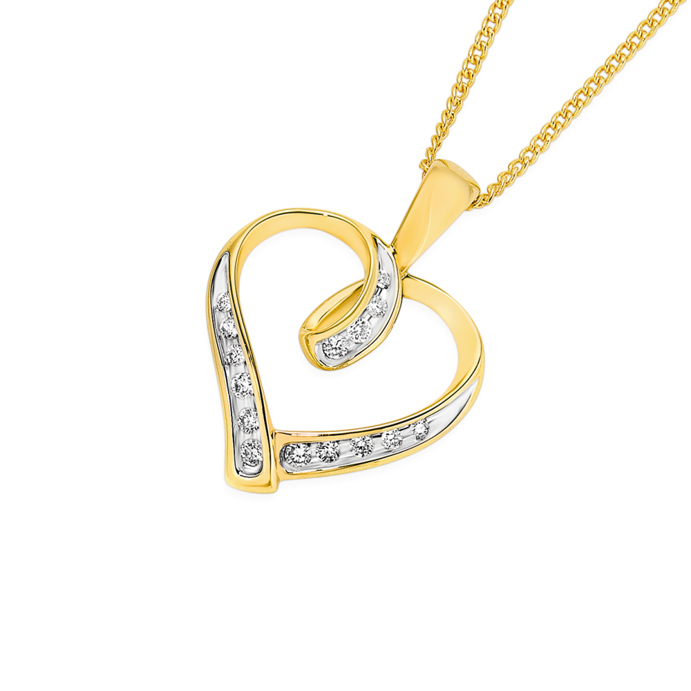 real cheap diamond pendants