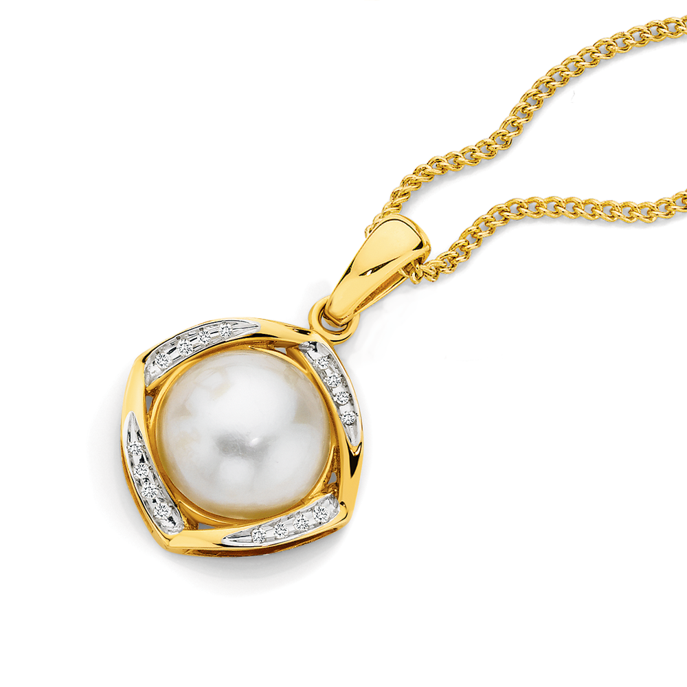 mabe pearl enhancer pendant