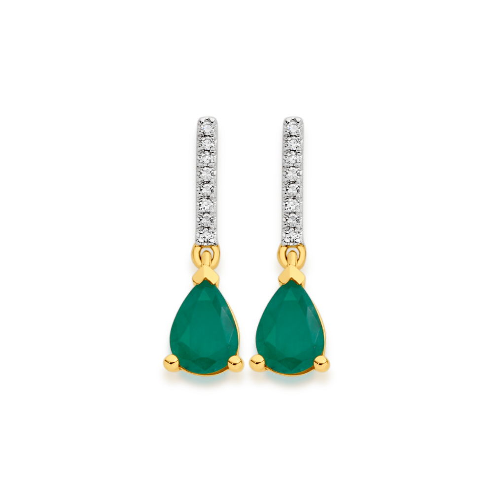 emerald earrings for sale