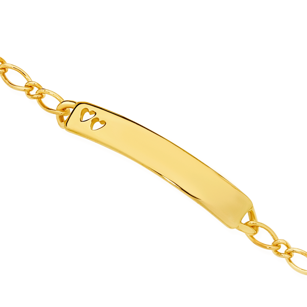 Baby id sale bracelet gold