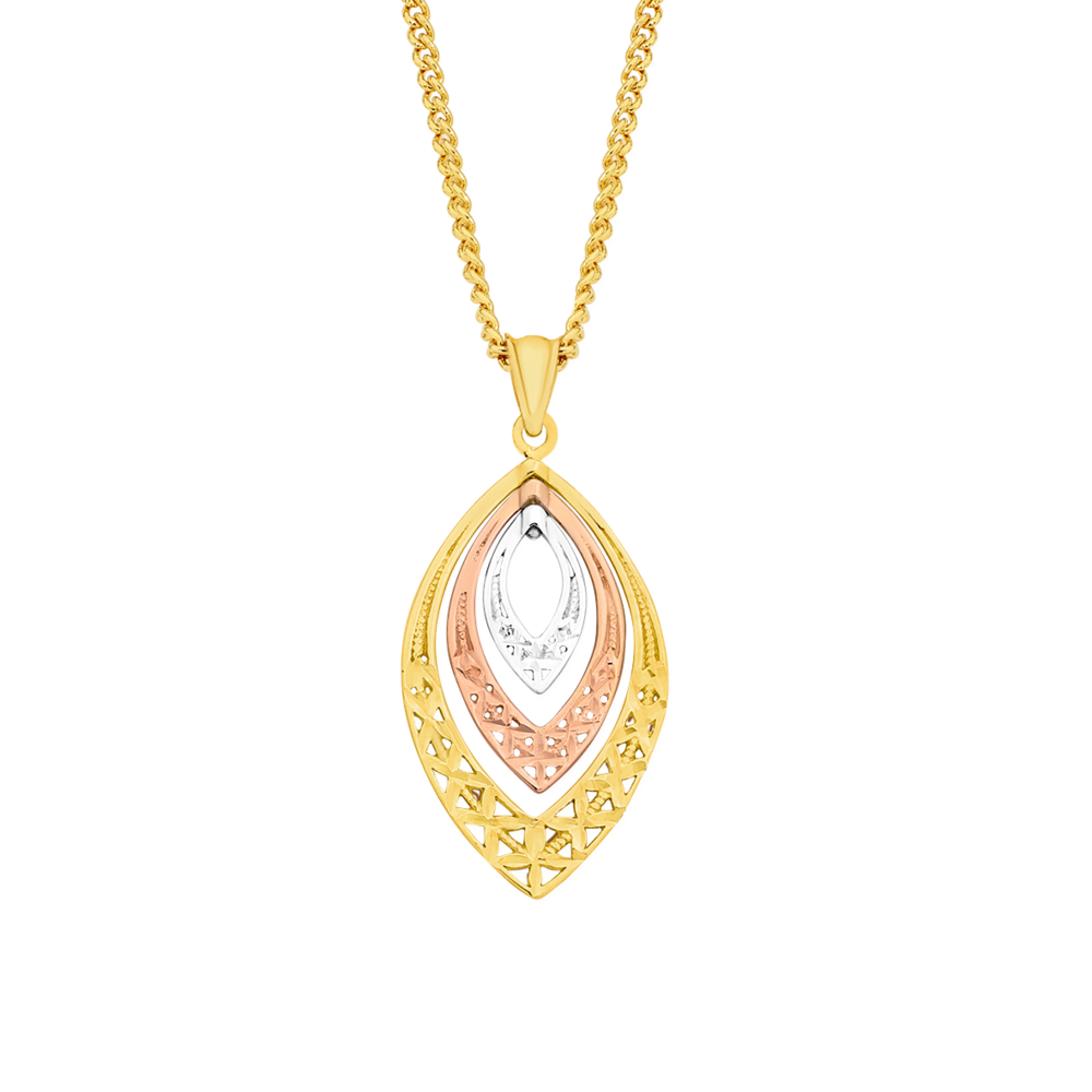 Diamond pendant malabar deals gold