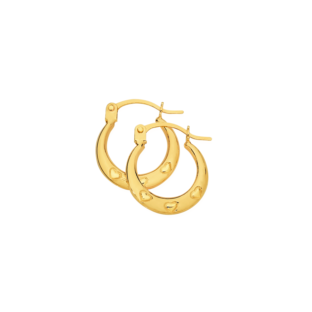 9ct shop gold creoles