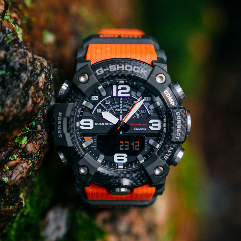 G shock watch discount orange