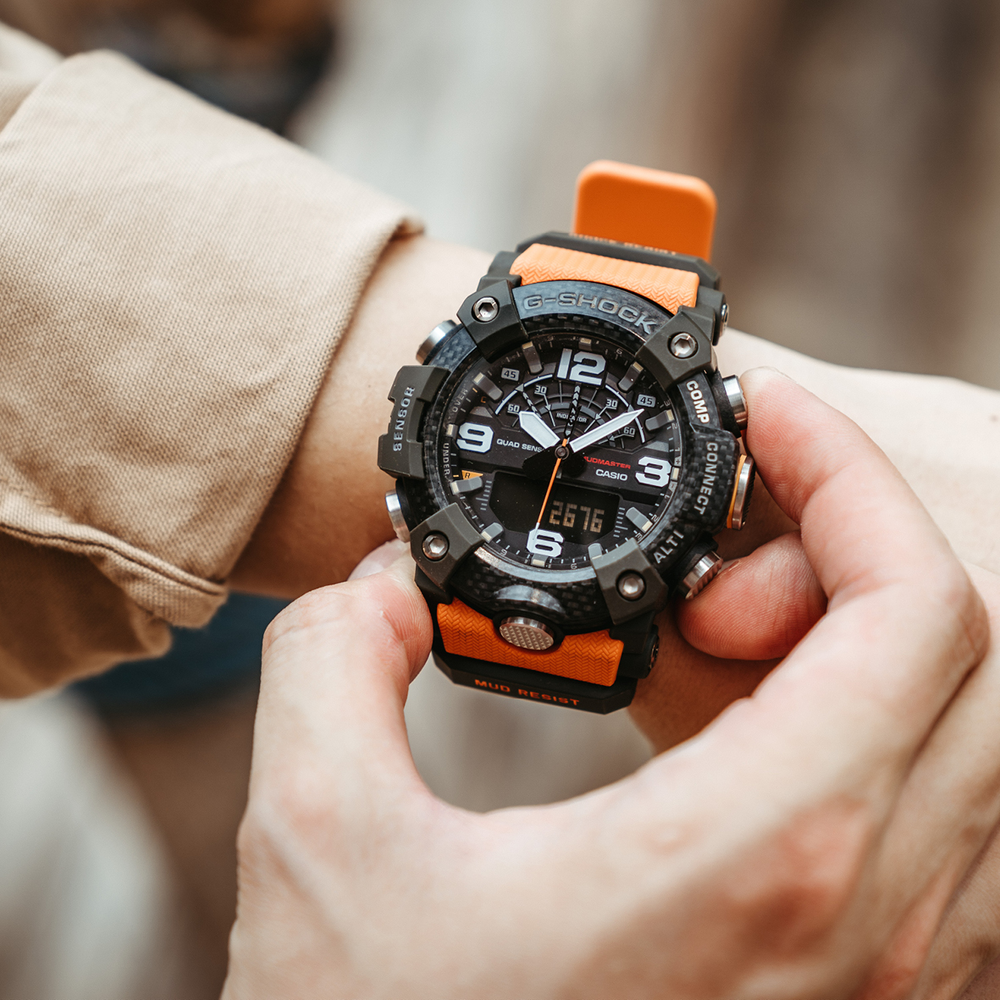 Casio G shock Watch in Orange Angus Coote