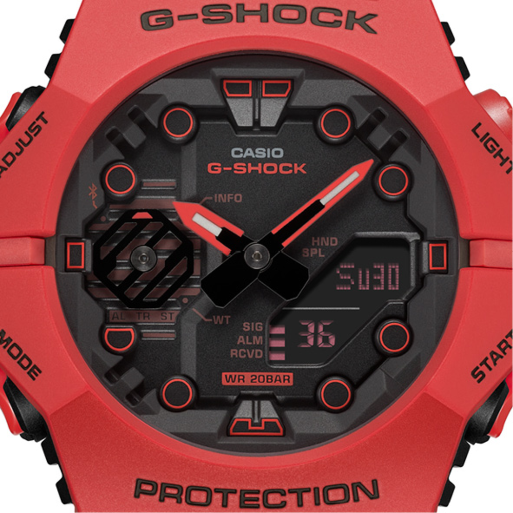 G shock hot sale full red