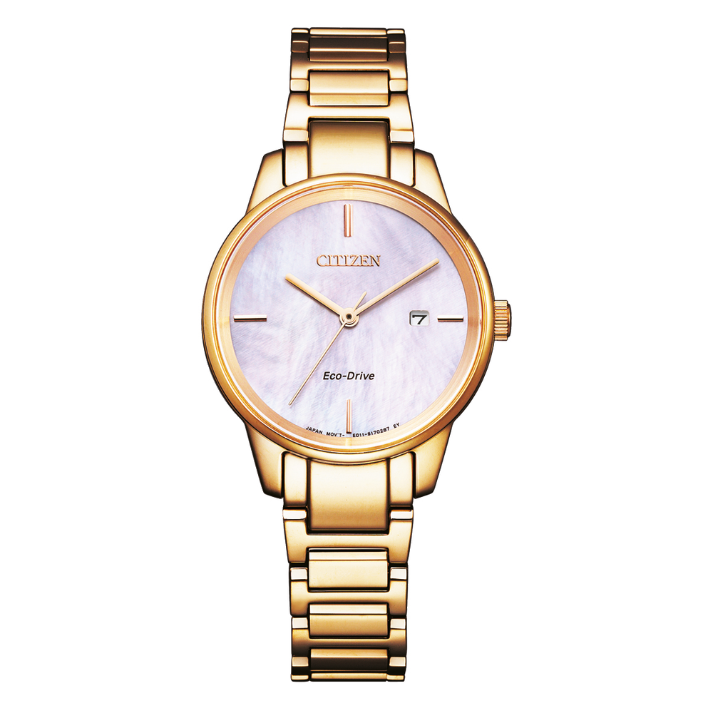 Citizen Ladies Eco-drive Watch in Gold | Angus & Coote