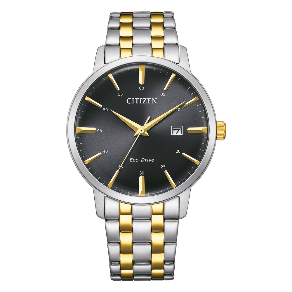 Gold citizen watch men's price sale