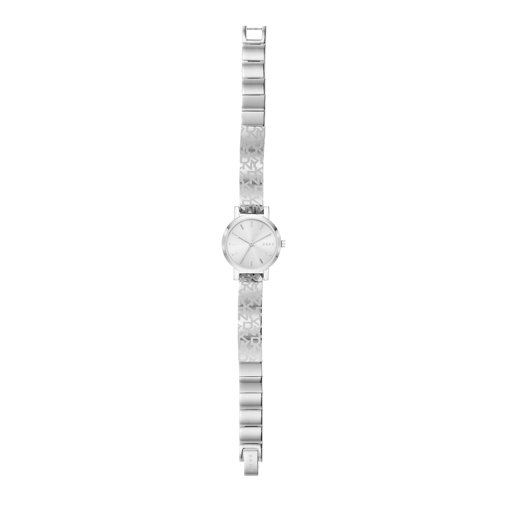 dkny ladies silver bracelet watch