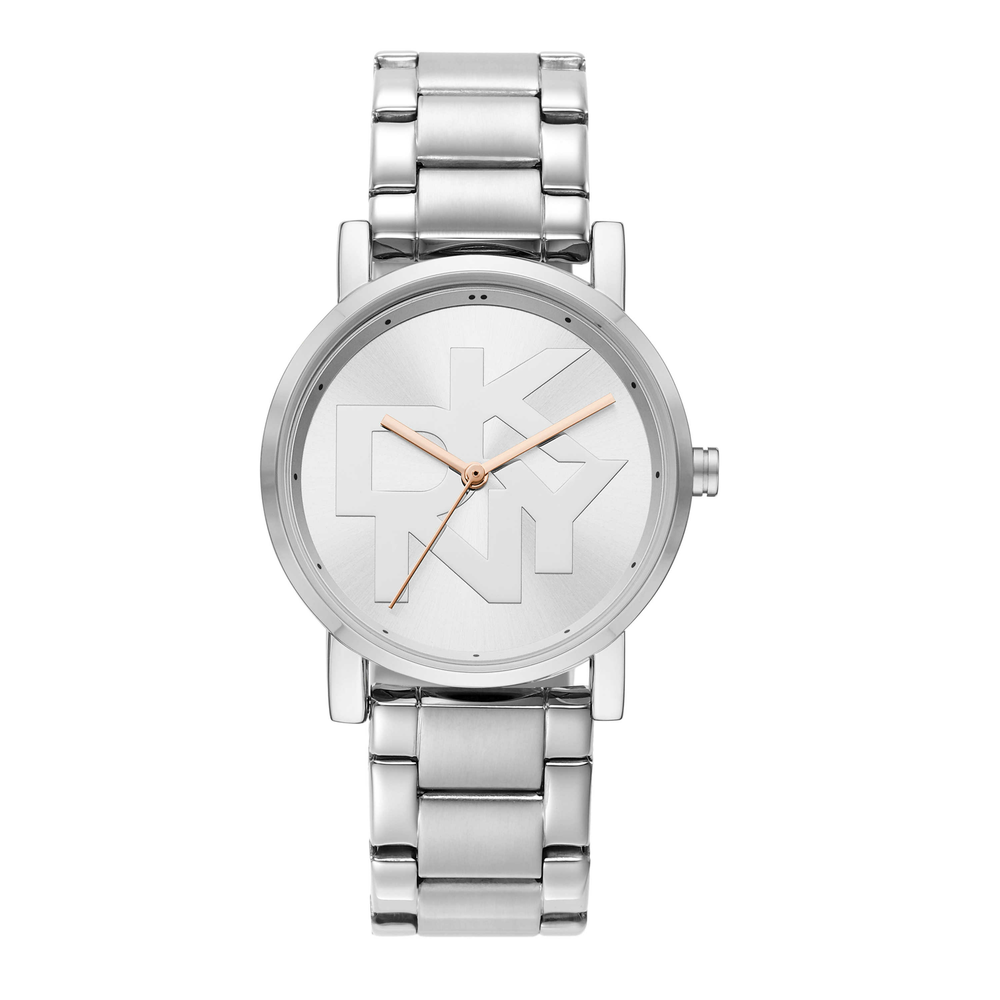 dkny silver watch ladies