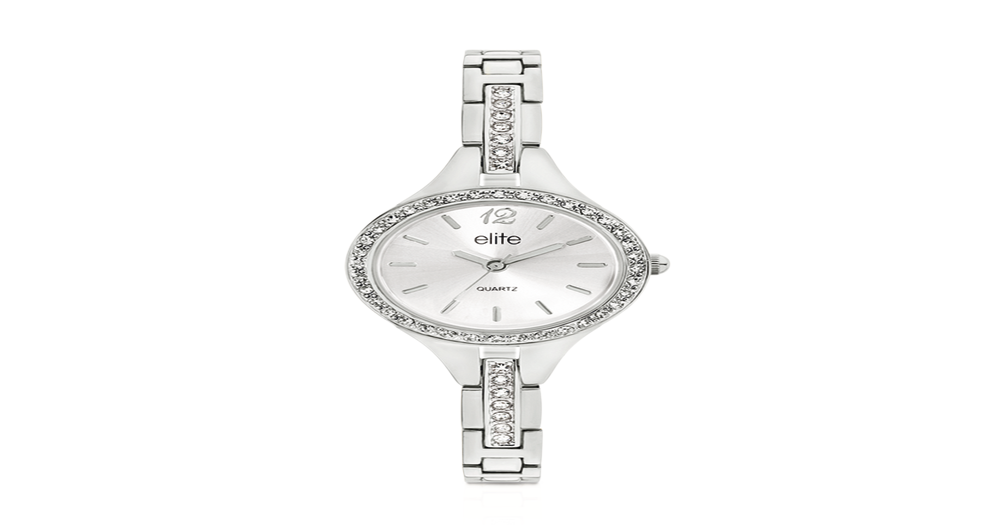 Elite Ladies Watch in Silver | Angus & Coote