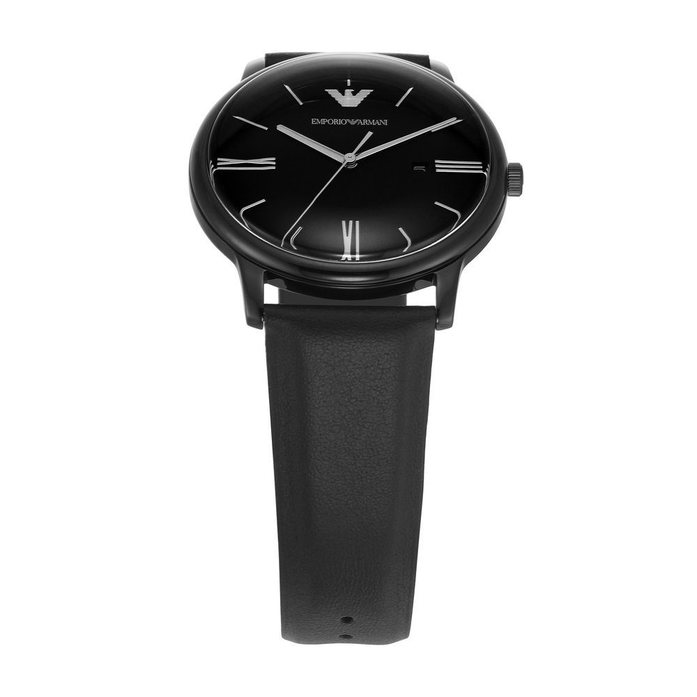 Emporio Armani Minimalist Men s Watch in Black Angus Coote