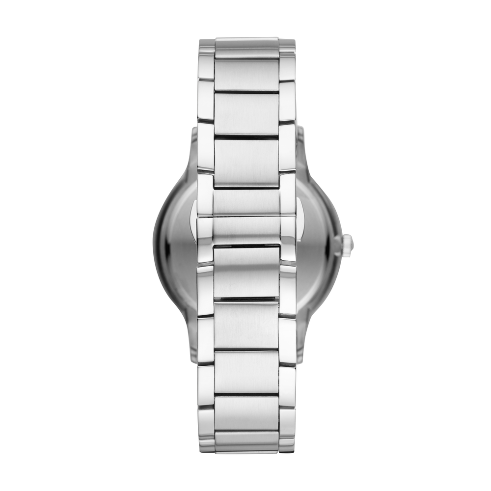 Emporio Armani Renato Men Watch in Silver | Angus & Coote