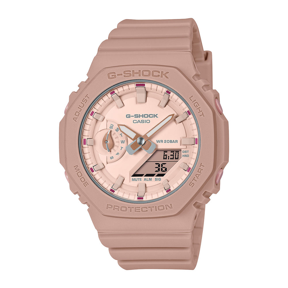 G shock hotsell silver pink