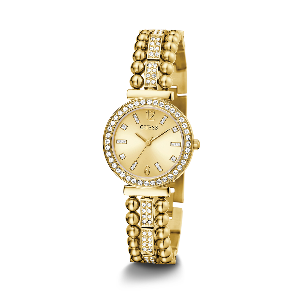 Guess gold sale bracelet watch