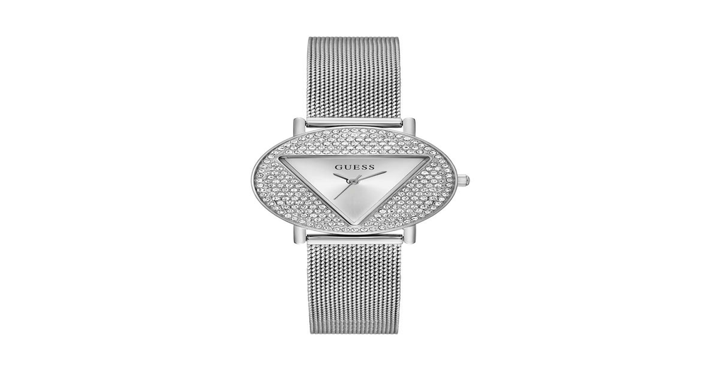 Guess Mini Iconic Ladies Watch in Silver | Angus & Coote