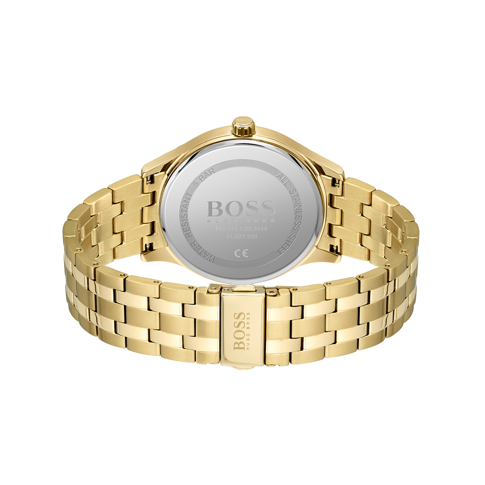 Gold boss watch online men's