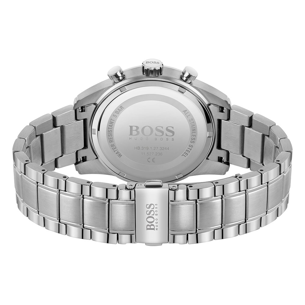 hugo boss watch steel