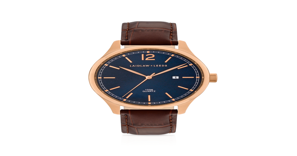 Laidlaw + Leeds Men's Watch in Rose | Angus & Coote