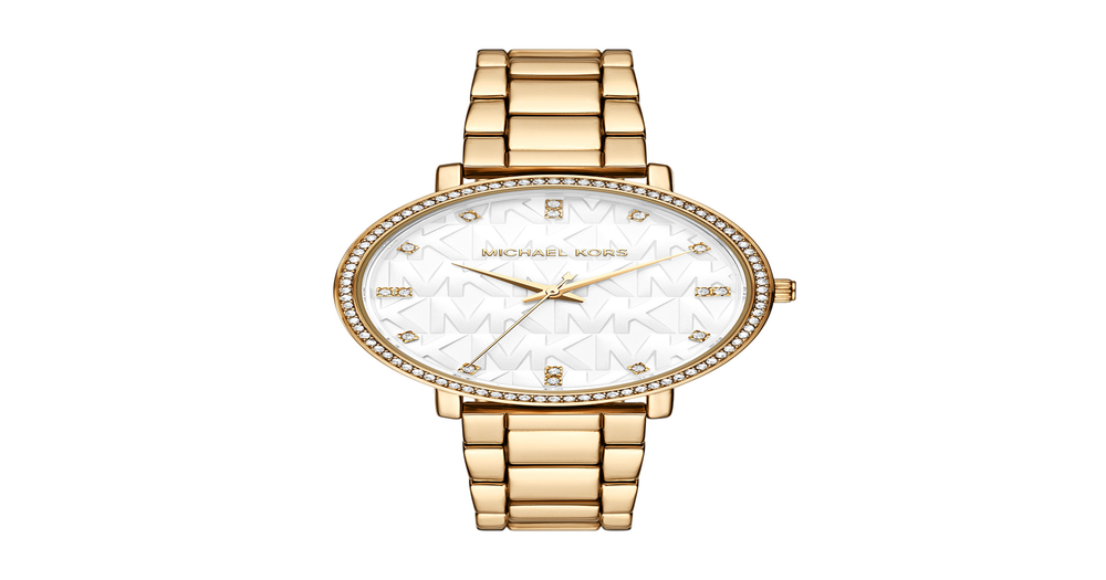 Michael Kors Pyper Ladies Watch in Gold | Angus & Coote