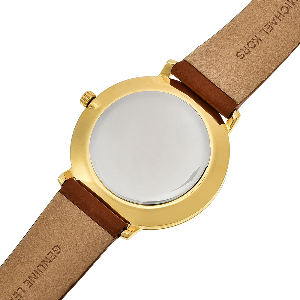 Michael kors discount pyper leather watch