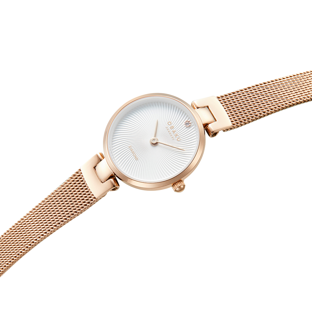 Petite rose outlet gold watch