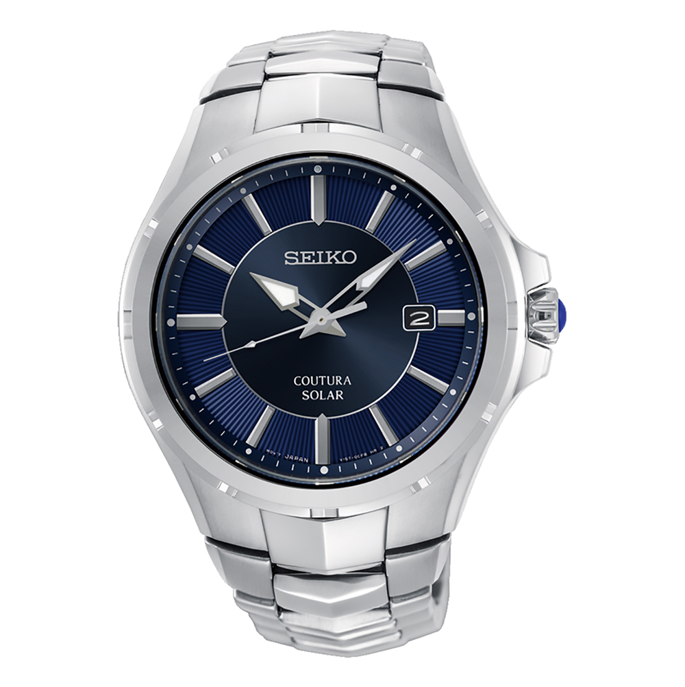 Seiko Coutura Watch in Silver | Angus & Coote