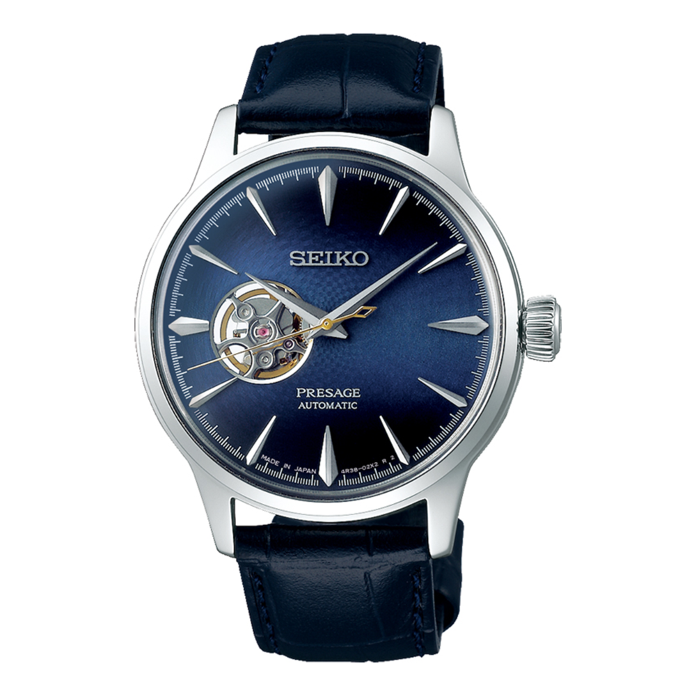 Seiko Presage Ssa421j in Silver Angus Coote