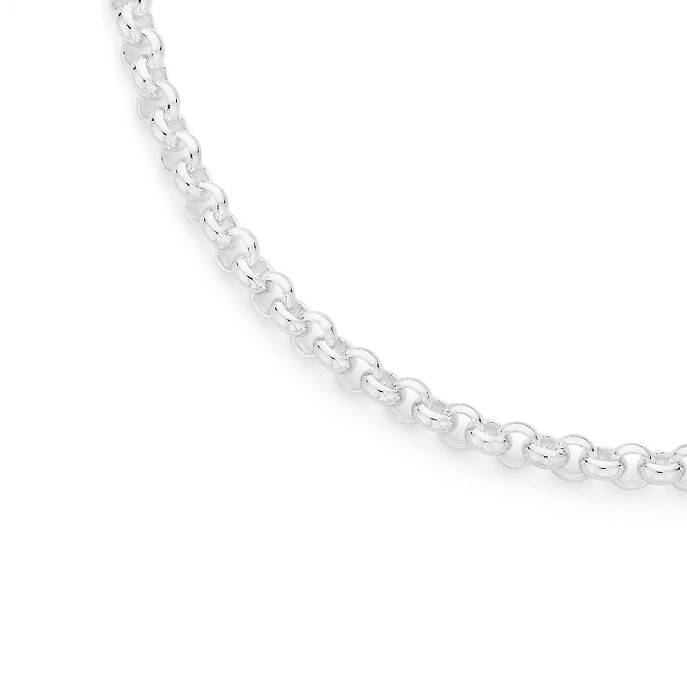 Silver Graduating Cubic Necklet