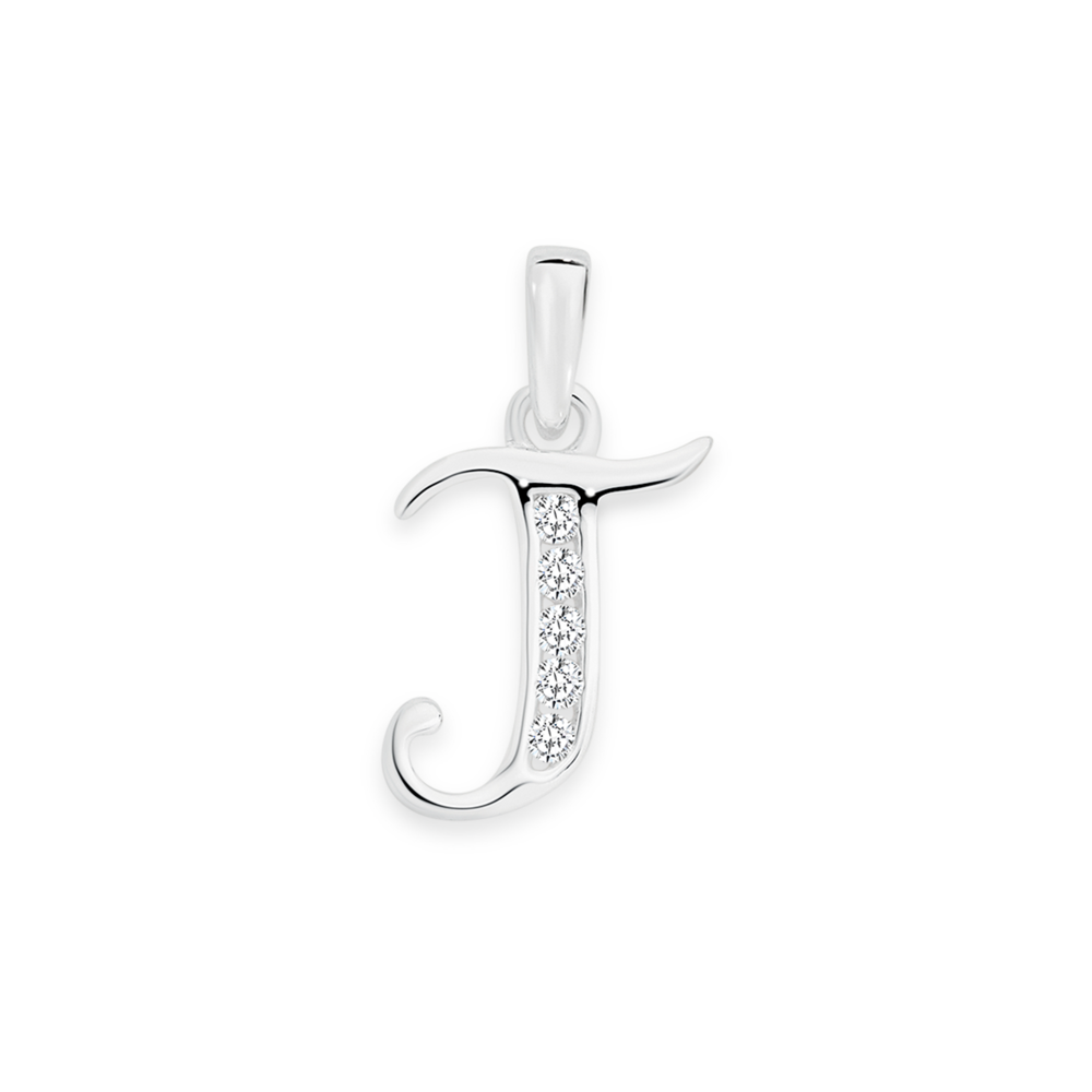 Letter j online pendant