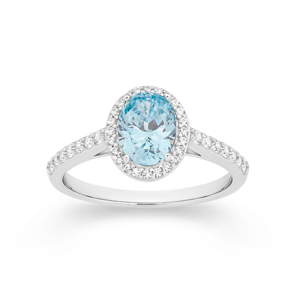 Light blue store ring