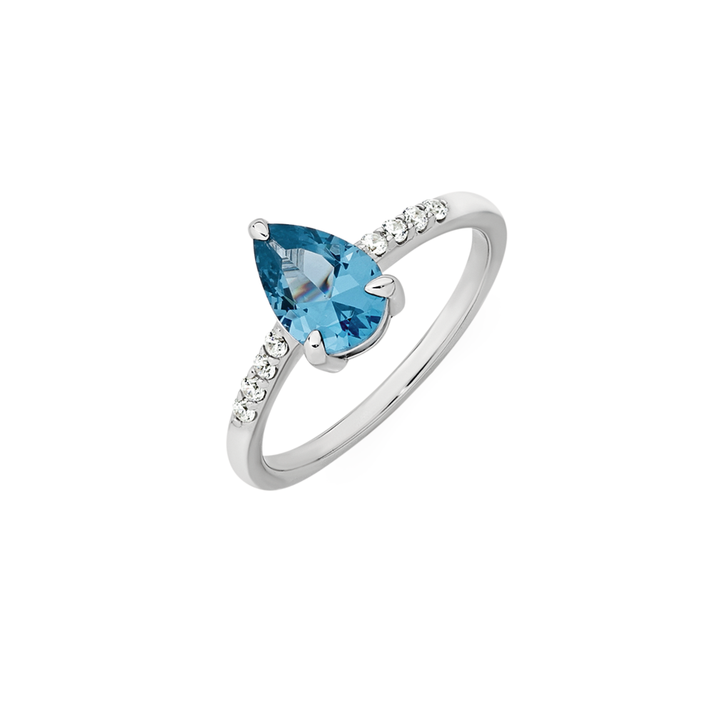 Blue deals spinel ring