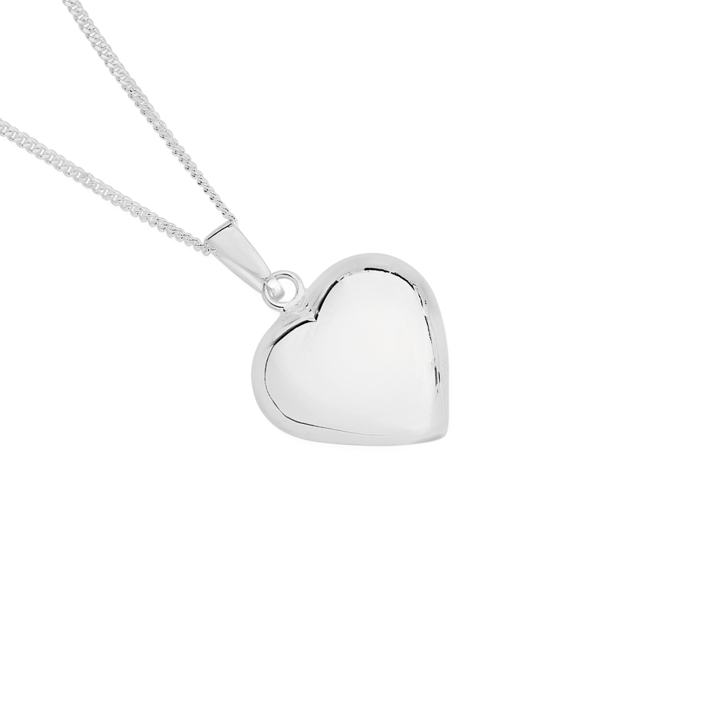 Buy Puffed Hollow Heart Necklace Pendant Silver Y2K Necklace Chunky Jewelry  Bubble 3D Heart Handmade Unisex Gift Puffed Heart Unisex Jewelry Online in  India - Etsy